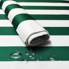 Voděodolná látka Premium, 190 g/m², šíře 160 cm, proužky zelené Voděodolná látka Premium, 190 g/m², šíře 160 cm, proužky zelené