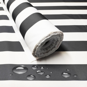 Voděodolná látka Premium, 190 g/m², šíře 160 cm, proužky grafit