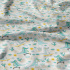 Children's cotton fabric by the meter Cheerful Crocodiles Blue on White