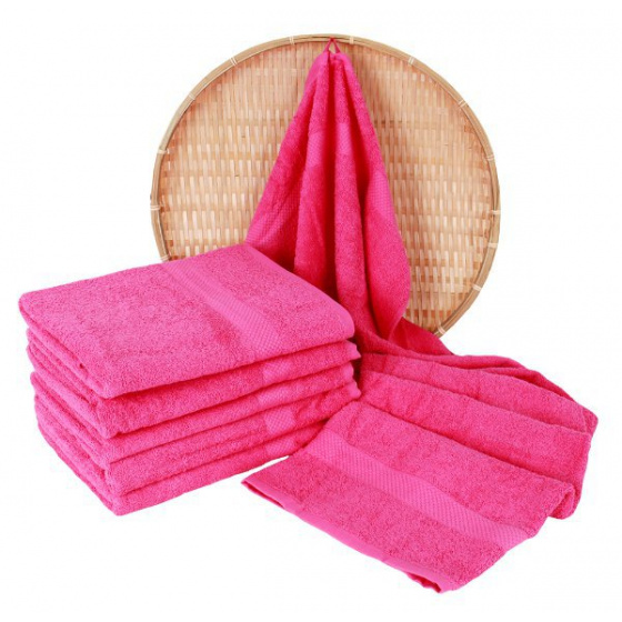 Darsi terry towel 50x100 cm, color pink