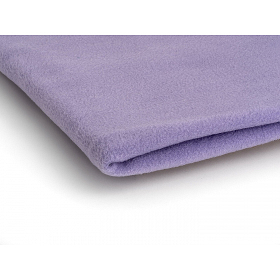 Látka Microfleece barva fialová 1,55 m x 0,33 m