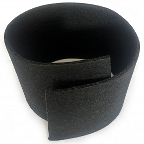 Technický filc 10 mm, 1300 g/m², barva Černá, šířka 100 cm