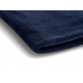 Polar fleece látka 200 g/m², šířka 150 cm, tmavě modrý, metráž
