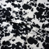 Minky fabric patterned, 380 g/m², width 160 cm, by the meter, Black Cow