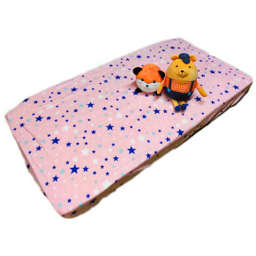 Prostěradlo do postýlky bavlněné na gumu 120x60 cm ŠEDÉ