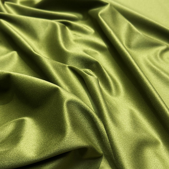 Tissu d'ameublement en velours VELLUTO 9 Olive