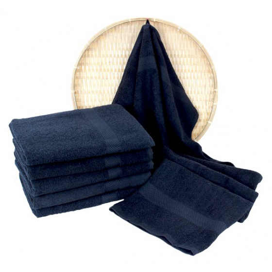 Darsi terry towel 50x100 cm, color dark blue