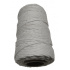 Cotton braided cord color white 40 m