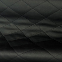 Le cuir écologique POINTU 5X5 cm couleur noir