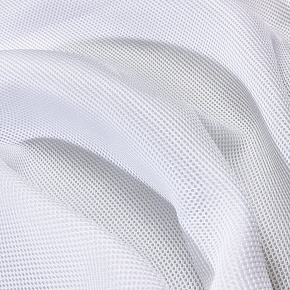 3D Síťovina pletená Bílá