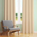 Solid-colored cotton fabric, 125 g/m², width 160 cm, beige