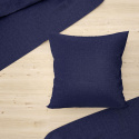 Solid-colored cotton fabric, 125 g/m², width 160 cm, dark blue