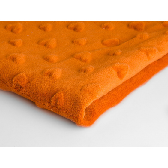 MINKY SRDÍČKA  barva pomerančová 26