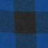 Cotton flannel fabric Check Blue 4x4 cm