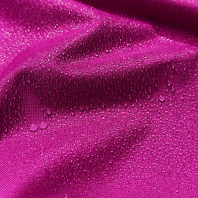 Vodoodpudivá látka Oxford s PU zátěrem, 200 g/m², šíře 160 cm, tmavě růžová