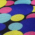 Le tissu PVC Kodura 600x300 multicouleur Balles