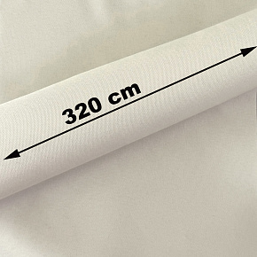 Vodu odpuzující oxfordová látka s teflonovou úpravou, 165 g/m², šíře 320 cm, kremová