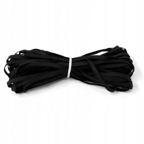 Plochá guma černá 5 mm, metráž Plochá guma černá 5 mm, metráž