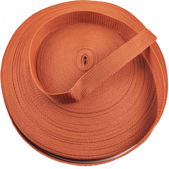 Polypropylene strap 30 mm lt. brown (packaging 50 m)