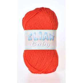 Knitting yarn ELIAN BABY 207 red