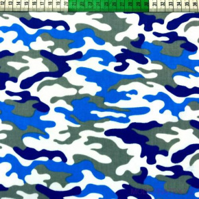 Cotton fabric 100% cotton, 125 g/m², width 160 cm, navy blue