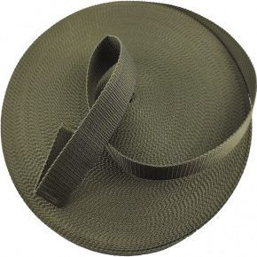 Polypropylénový popruh 15 mm khaki (balení 50 m)