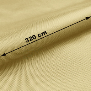 Vodu odpuzující oxfordová látka s teflonovou úpravou, 165 g/m², šíře 320 cm, beige