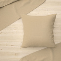 Solid-colored cotton fabric, 125 g/m², width 160 cm, light beige