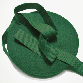 PES edging strip 25 mm color Dk. Green