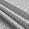 Cotton fabric, by the meter. Cat Cleopatra on White