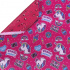 Waterproof fabrics CODURA Unicorn on red 1.50 m x 0.2 m