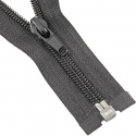 Spiral Zipper Detachable Graphite 5 mm length 100 cm
