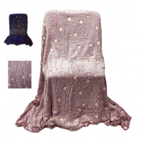 Deka Svíticí nebe, barva bordová 150 x 200 cm Deka Svíticí nebe, barva bordová 150 x 200 cm