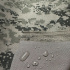 Waterproof fabric Kodura PVC coating 600D, 360 g/m², width 150 cm, pixel titanium