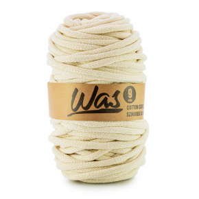 Bavlněná šňůra 9mm, 50m, barva ecru 020