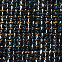 Tissu d'ameublement NEVADA 14 Bleu-Brown
