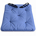 Waterproof garden cushion Oxford in blue, 40 × 40 cm