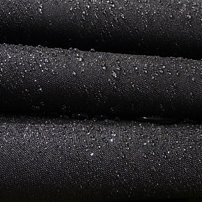 Vodoodpudivá látka Ultra (Oxford), 250 g/m², šíře 150 cm, s UV ochranou a WR úpravou, černá