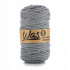 Cotton cord 5mm, 100m, dark gray 050