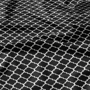 Cotton fabric 100% cotton, 125 g/m², width 160 cm, Morocco on black