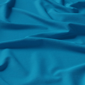 Jednobarevná bavlněná látka, 125 g/m², šíře 160 cm, tyrkysová