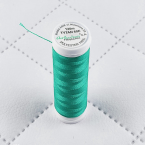 Sewing thread Titan 60E 120 m color turquoise 2580 small