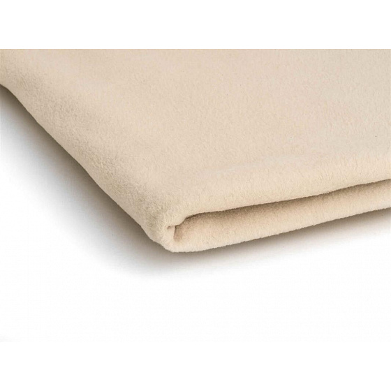 Látka Microfleece barva sv. bežová  1,55 m x 0,33 m