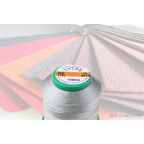 Čalounická šicí nitě TYTAN 60E 1000 m barva sv. šedá 2675