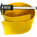 Technický filc 3 mm barva Žlutá, šířka 150 cm