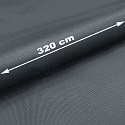 Stínící plachta proti slunci 3x4 m, Oxford 165 g/m², grafitová