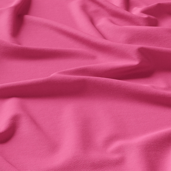 Solid-colored cotton fabric, 125 g/m², width 160 cm, amaranth
