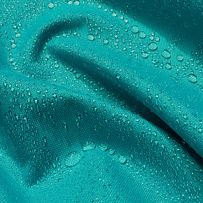 Vodoodpudivá látka Oxford s PU zátěrem, 200 g/m², šíře 160 cm, smaragdová