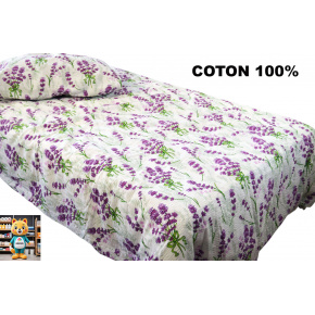 Krepové povlečení na zip, barvá Fialová, 140x200 cm Krepové povlečení na zip, barvá Fialová, 140x200 cm