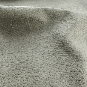 Ekokůže Largo Light Grey, pevná potahová látka s výraznou strukturou, metráž